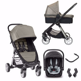 Picture of 3 in 1 Pram System City Mini2 4 wheels  Sepia + City Go i-size